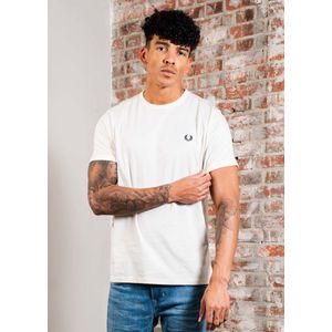 Fred Perry - Ringer - T-shirt - Beige