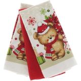 Handdoek - Grijs - Katoen - 50x100 cm