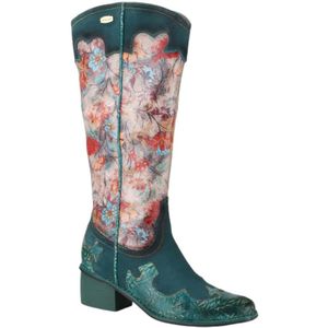 Laura Vita GECAIO Indigo dames laarzen gekleed blauw