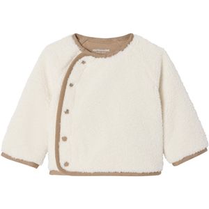 Vertbaudet - Gebreide Trui - Sherpa - Voor Pasgeborenen - Geknoopte Opening Aan De Voorkant