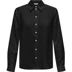 JDY Blouse 'Rina'  zwart / zilver