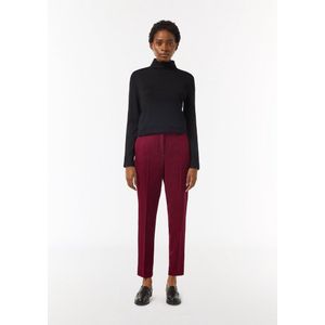 COMMA Pantalon  bordeaux