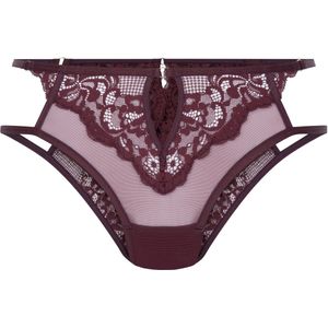 Hunkemöller Dames Lingerie Brazilian Cinnamon - Rood - maat XS