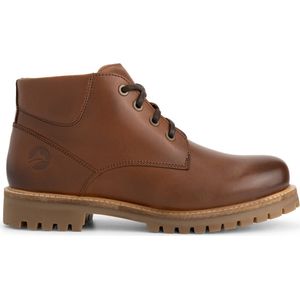 Travelin - Tohuse - Veterboots - Cognac - Leer