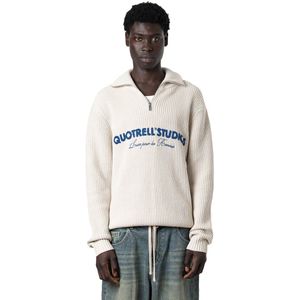 Quotrell - Jace Studio Sweater - Zwart - Vesten