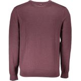 Napapijri - Gebreide Trui - Paars - Wol - Ronde Hals
