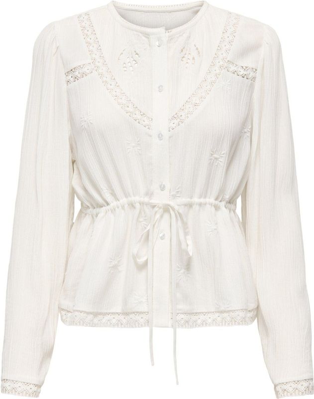 Jacqueline de Yong - Jdycamille - Blouse - Cloud Dancer - Lange Mouwen