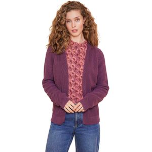 Geisha Vest Gebreid Vest 44514 10 Mauve Dames