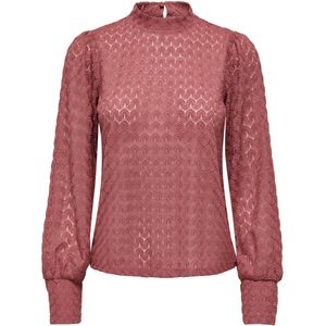 JDY - AVERY - Blouse - Lichtroze - Lange Mouw