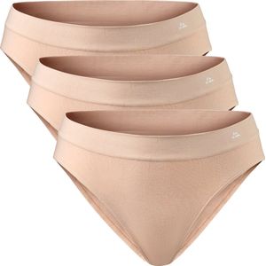 DANISH ENDURANCE - Naadloze Onderbroeken - Beige - 3-pack