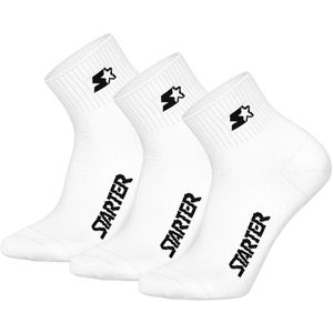 STARTER - Quartersokken - 3-pack - Unisex - Zachte Katoenmix