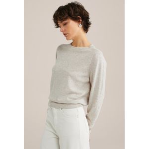 WE Fashion - Gebreide Trui - Wol en Kasjmier - Regular Fit