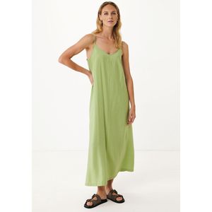 Mexx Dress Hammered Slip Leaf Green Dames - Maat 34