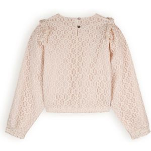 NoNo meisjes blouse - Ecru