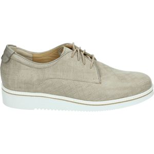 Durea - 6191 G - Dames Veterschoenen - Taupe