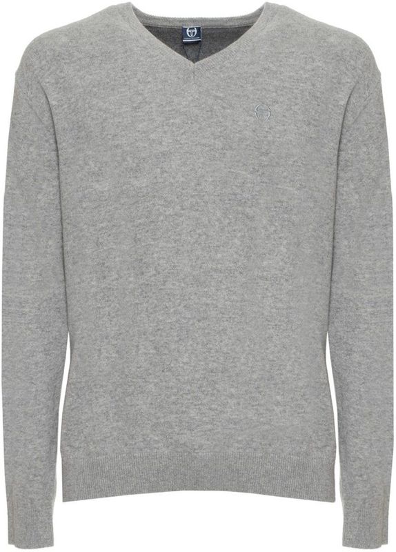Sergio Tacchini - 21105--802-GXL - Trui - Heren - V-hals - Lange Mouwen - Effen Kleur - Wol 100%
