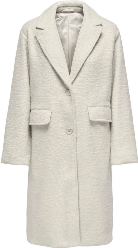 Only - ONLSANNE BOUCLE COAT - Lange Jas - Moonbeam