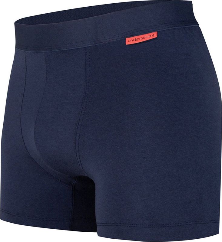 Undiemeister - Boxershorts - Blauw - Mellowood® Stof - Heren