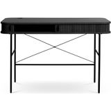 Olivine - Lenn - Bureau - Zwart - Hout - 120 x 60 cm