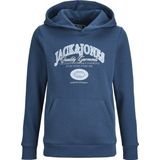 JACK&JONES - JJARI BRANDING SWEAT HOOD JNR - Blauw - Sweater