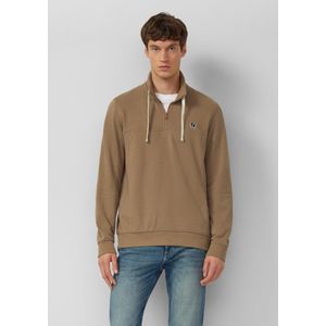 s.Oliver - Sweatshirt - Regular Fit - Zacht - Met Steekzakken en Rits