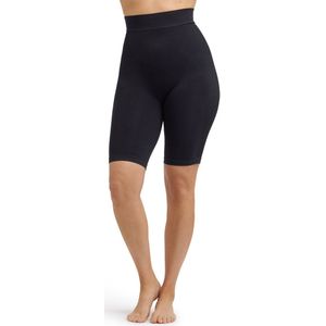 FALKE Shaping High-Waisted Shorts vormend functioneel materiaal broek dames zwart - maat S