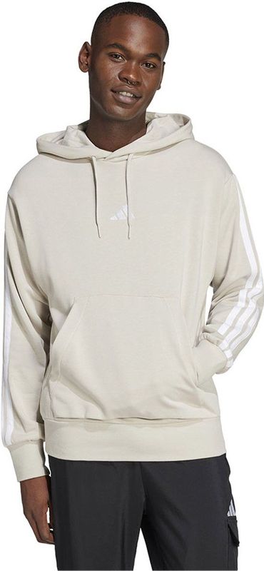 adidas - Hoodie - Grijs - French Terry - Verstelbare Capuchon