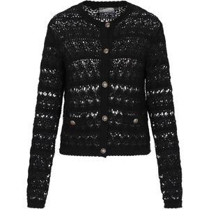 DreiMaster - Vintage - Gebreid Vest - Zwart