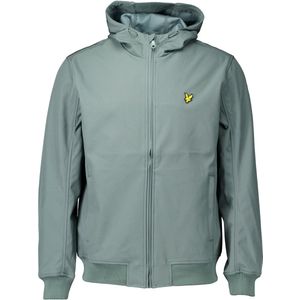 Lyle & Scott - Mesh Back Softshell Jacket - Groen - Herenjas