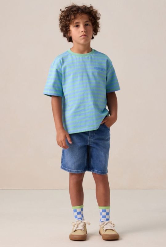 Sissy-Boy - Denim Short - Blauw - Korte Broeken