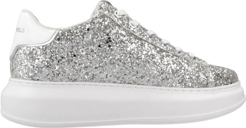 Karl Lagerfeld - Shiny Sneakers NFT - Grijs - Polyester