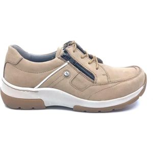Wolky - 03033 - Veterschoenen - Beige - Leer