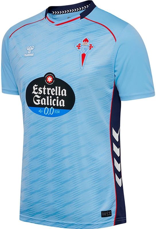 Hummel - Rc Celta De Vigo 25/26 - Thuis T-shirt - Blauw - Korte Mouwen