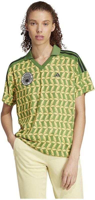 Adidas - X Farm - Overhemd - Groen - Korte Mouwen