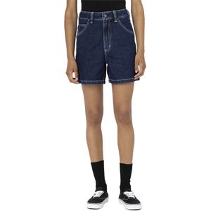 Dickies - Summer Fair - Dames Denim Shorts - Stretch Denim - Flatterende Pasvorm