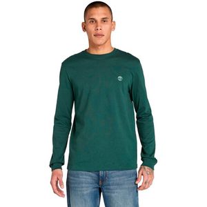 Timberland - TB0A2BQ33171 - T-shirt - Groen - Lange Mouwen - Casual