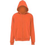 Mo - ATHLSR - Sweatvest - Oranje - Met Capuchon