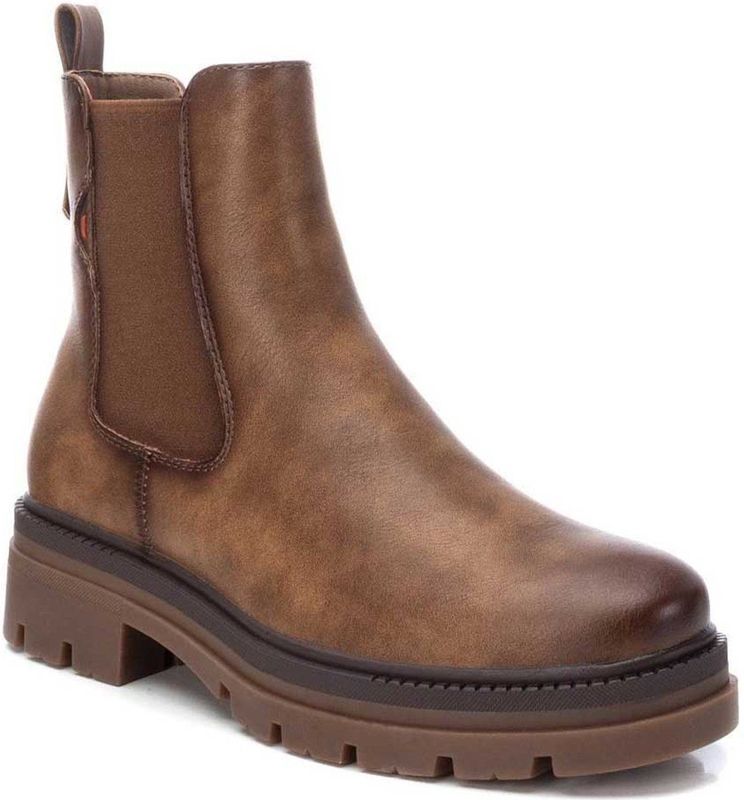 Refresh - 17197901-NEGRO - Enkellaarsjes - Zwart - Plat - Ritssluiting - Casual