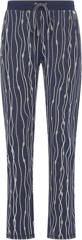 Hv Society - Pants Hvslucia - Navy Aop - S (36)