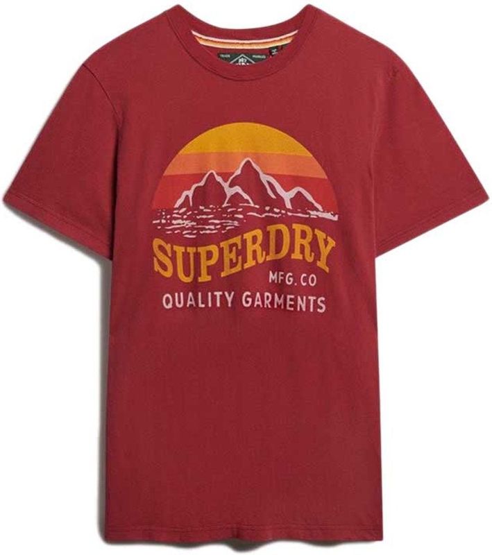Superdry - Great Outdoors - T-shirt - Relaxed Fit - Korte Mouwen