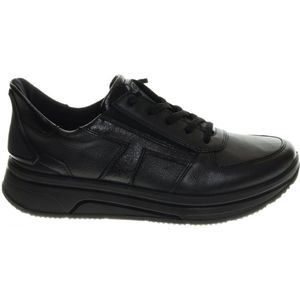 Ara - Sapporo - Plateausneaker - Zwart - Veterschoen in Comfortabele Wijdte H