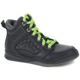 Trackstyle - Veterboot - Zwart - Leer