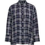 Only - Blouse - Naval Academy/Cloud Dancer - Lange Mouwen