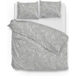 Zohome - Paisley-di-Lino - Dekbedovertrek - Grijs - 100% Katoen