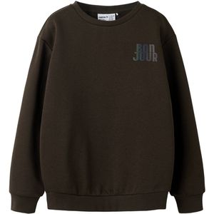 NAME IT - NKMRANDALL LS NREG SWEAT BRU BOX - Sweatshirt - Jongens - Lange Mouwen
