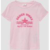 T-shirt - Multicolor - Katoen - Korte Mouwen - Normale Pasvorm