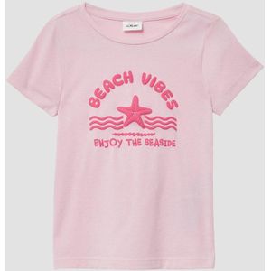 T-shirt - Multicolor - Katoen - Korte Mouwen - Normale Pasvorm