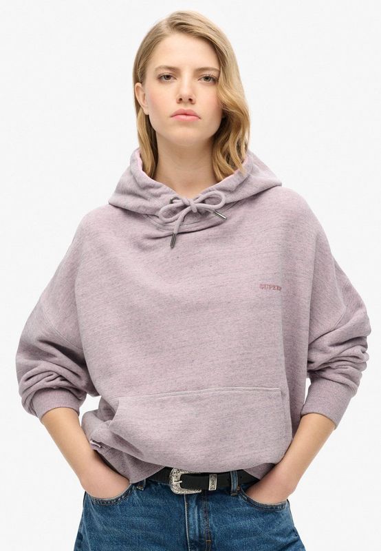 Superdry - Essential Logo - Hoodie - Oversized Fit - Katoen 100%