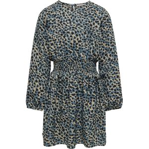 KIDS ONLY GIRL KOGLINO L/S SMOCK DRESS PTM Meisjes Jurk - Maat 146