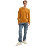 TOM TAILOR Pull - Bruin - Katoen - Regular Fit